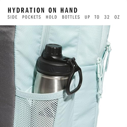 adidas Excel School Backpack 34L - color: Halo Mint Green/White/7a, size: One Size