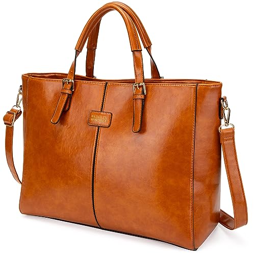 Badgley Mischka Julia 24L Vegan Leather Weekender Duffel Bag - color: Brown