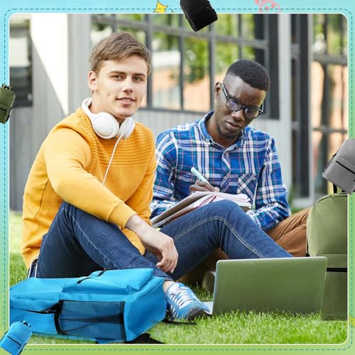 Silkfly 12 Pcs School Backpacks with 12 Pencil Pouch - color: Dark Color