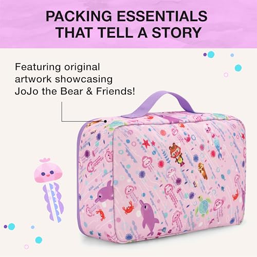 Traveler's Choice Kids JoJo the Bear's Travel Adventure, Under the Sea, 3-Piece Packing Cube Set - color: Under the Sea, size: 3-Piece Packing Cube Set