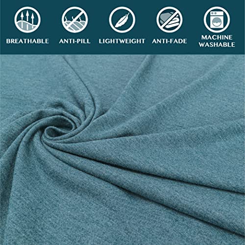 PAVILIA Travel Blanket Airplane Compact Pillow with Bag for Flights, Teal - color: Teal Blue