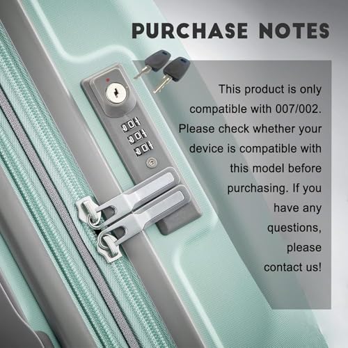 Master Lock 2 Pack Replacement Luggage Keys Compatible with 007 Key - size: 007×2