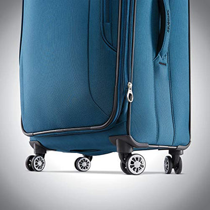 Samsonite Ascella X Softside Expandable Luggage with Spinners, Teal, 2PC SET (Carry-on/Medium) - color: Teal, size: 2PC (SP20/25)