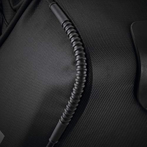 Samsonite Andante 2 Wheeled Duffel Bag – 22-Inch Durable Rolling Luggage with Inline Skate Wheels, Push-Button Handle & Spacious Compartments – Travel-Friendly and Lightweight - All Black - color: All Black, size: 22-Inch