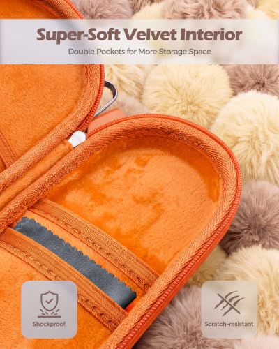 ProCase Hard Double Sunglasses Glasses Case for Men Women -Orange - color: Orange