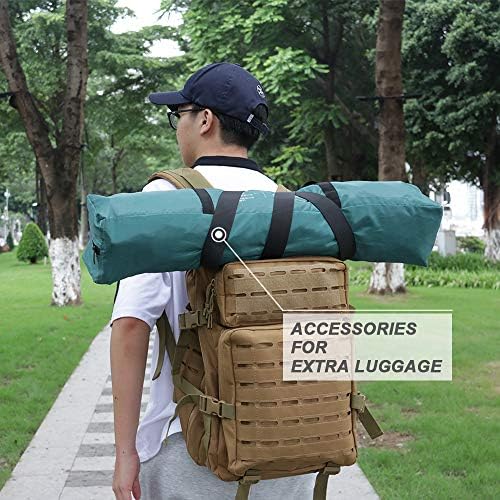 MAGARROW 1.5" Utility Luggage Straps with Buckle Adjustable, 4-Pack (Black, 1.5 in x 3.2 ft) - color: Black, size: 1.5 in x 3.2 ft