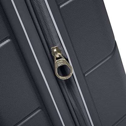American Tourister Stratum 2.0 Expandable Hardside Luggage with Spinner Wheels, 24-Inch Checked-Medium, Charcoal - color: Charcoal, size: 24-Inch Checked-Medium