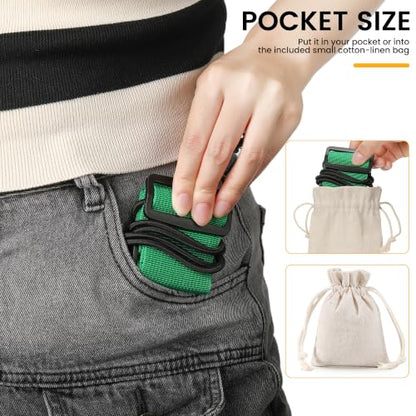 Adjustable Elastic Luggage Straps for Suitcase, Travel Bungee Straps - color: Green, Blue, Red