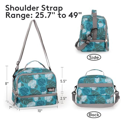 Tilami Rolling Backpack for Boys and Girls,Leaves - color: Leaves
