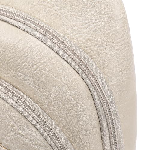 INICAT Small Sling Bags for Women Crossbody Purse - color: Apricot Black