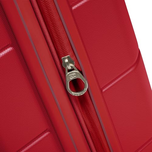 American Tourister Stratum 2.0 Expandable Hardside Luggage with Spinner Wheels, Red, Carry-on - color: Red, size: 20-Inch Carry-On