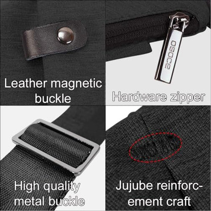 OSOCE Sling Bag for Men, Crossbody Bag, Quick-Release Buckle, Black, 1.0S - color: Black 1.0, size: Small