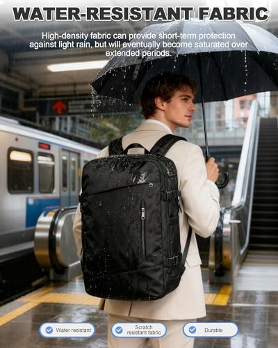 VGCUB Vacuum Backpack Travel with Suit Bag and Air Pump Compression Vacpack