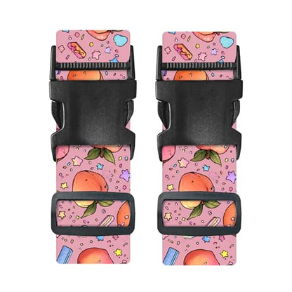 Nuxovilar Luggage Straps Set for Suitcase 1.96x71in Polyester - color: YZX03593, size: 1.96"x70.86"