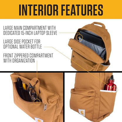 Carhartt Classic 21L Backpack Carhartt Brown - color: Carhartt Brown, size: One Size