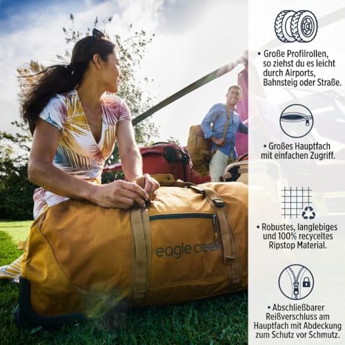 Eagle Creek No Matter What Rolling Duffel, 130L, Black - color: Black