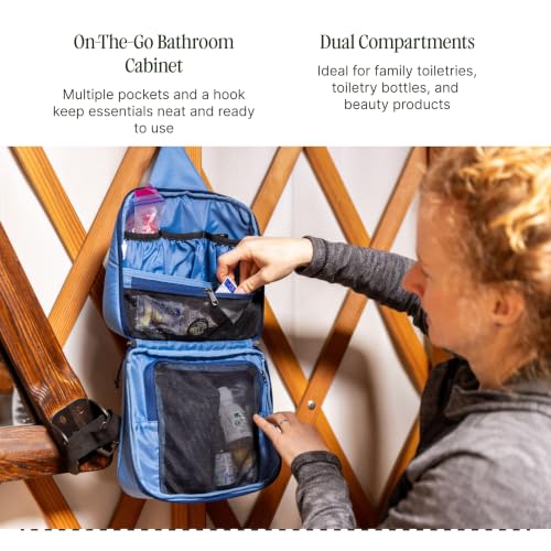 Eagle Creek Pack-It Hanging Toiletry Kit, Blue Dawn - color: Blue Dawn