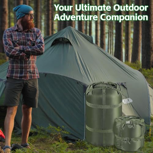 Compression Sack, Ultralight Portable Stuff Sack for Sleeping Bag - size: Small