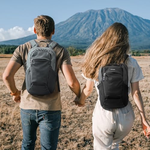 G4Free 18L Lightweight Packable Hiking Backpack for Men Women - color: Grey
