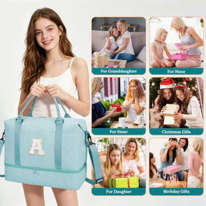 Customized Gifts for Teen Girls Duffle Bags(Lake Blue,A) - color: Lake Blue-A, size: A