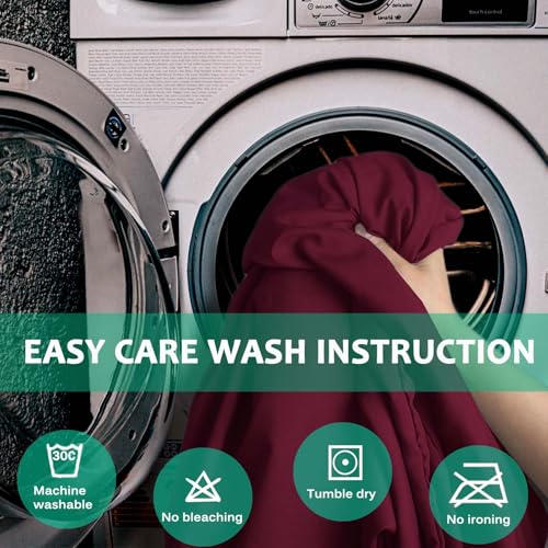 Frelaxy Sleeping Bag Liner, XL Travel Sheet for Camping, Hotels and Hostels - color: Burgundy - No Zipper