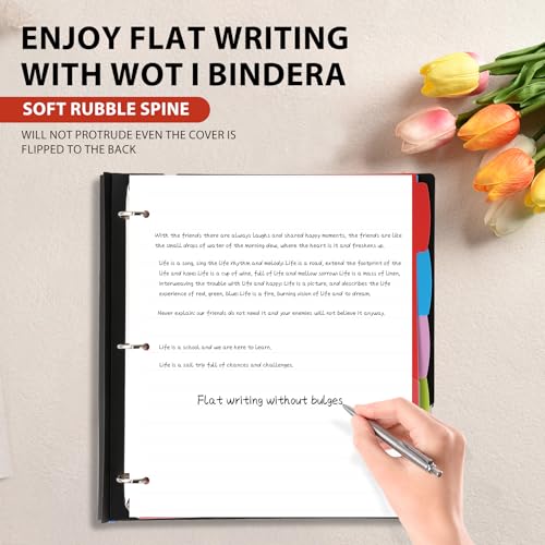WOT I 2-Pack Telescoping Project Organizer, 1 Inch 3 Ring Binder, Purple - color: Purple, size: 2 Pack