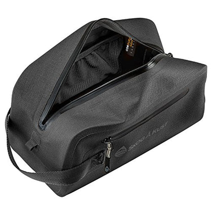 DoppSåk Waterproof & Leak-Proof Travel Toiletry Bag | Large, Black - color: Black, size: Large