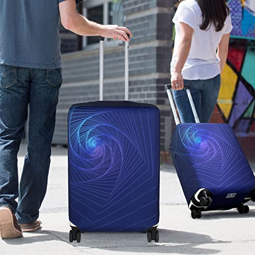 Explore Land Travel Luggage Cover Fits 31-32 inch Case (Gyrotropic, XL) - color: Gyrotropic, size: XL