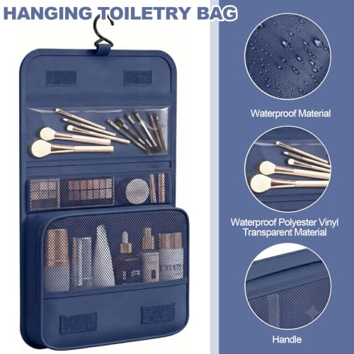 8 Set Packing Cubes for Travel-Navy Blue - color: Navy Blue