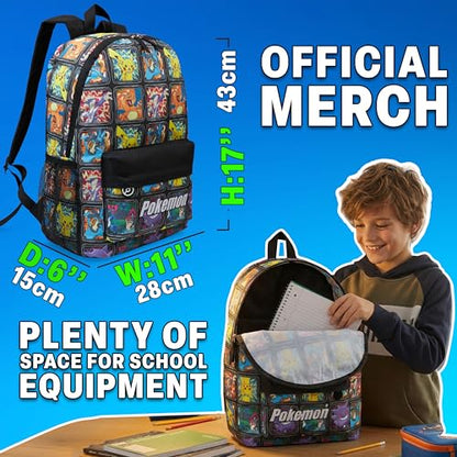Get Trend Pokemon Boys Backpack and Water Bottle, 2 Piece Set - color: Multi Pokemon