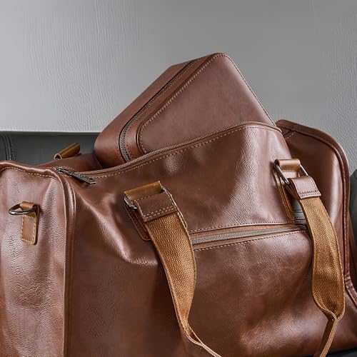 ProCase Travel Watch Case, 2 Slots Mens Jewelry Box -Lightbrown - color: Lightbrown, size: 2-Slot