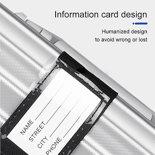 Veki Cross Luggage Straps Set TSA Approved with Lock, Silver Gray*4pcs - color: Silver Gray, size: 4pcs