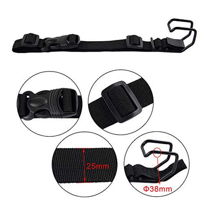 Vigorport Luggage Hook Strap, J Hook for Add A Bag Luggage Travel Essential - size: Small size/Standard buckle