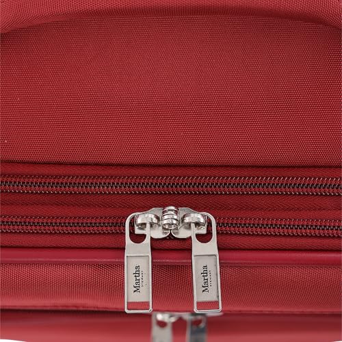 Martha Stewart 3-Piece Luggage Sets - color: Terra Cotta, size: 3-Piece Set