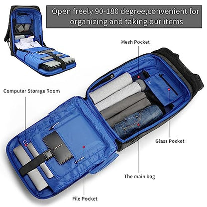 VGOAL Travel Backpack 17 inch Anti Theft Laptop Bag for Men Women - color: Fg6303-17