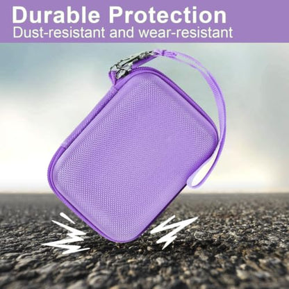 ALKOO Digital Camera Case for CAMKORY, Camera Pouch for KODAK Pixpro -Purple - color: Purple