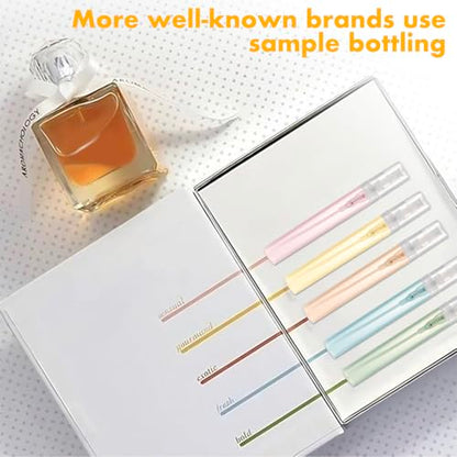 Chiallco Mini Perfume Sample Bottles, 10 Pack 5 ml Plastic Small Perfume Spray Bottle, Fine Mist, Portable Perfume Travel Refillable Bottle, Upgraded atomizer sprayer for perfume, Clear - style: 5ML