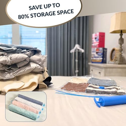 Vacuum Storage Bags with Hand Pump, Vacuum Seal Space Saver Bags, 25 Combo