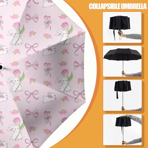 Folding Umbrella, Automatic Small Compact, Sun & Rain - color: MT71
