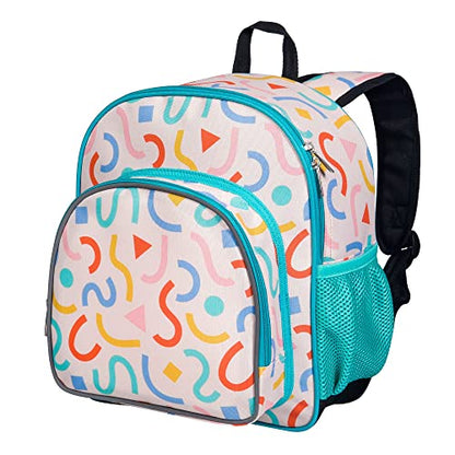 Wildkin 12 Inch Toddler Backpack for Kids, Confetti Peach - color: Confetti Peach