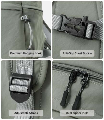10L Ultralight Foldable Hiking Daypack for Women, Water Resistant Mini Travel Backpack, Lightweight Small Backpack for Camping Commute Outdoor - color: Green