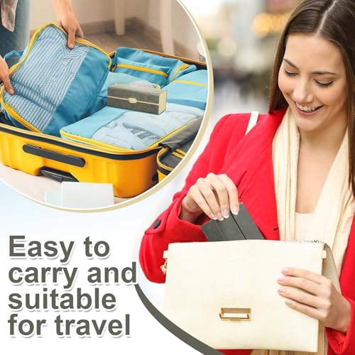 Flutesan 2 in 1 Daily Contact Lens and Glasses Organizer Case, Gray - color: Gray