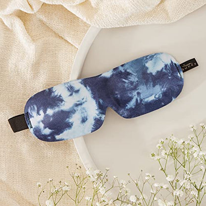 Bucky 40 Blinks No Pressure Printed Eye Mask for Travel & Sleep, Tie-Dye, One Size - color: Tie-dye, size: 1 Count (Pack of 1)