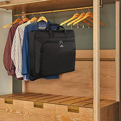 MATEIN Garment Bag for Travel, Large Carry on Garment Bags for Business - color: Black