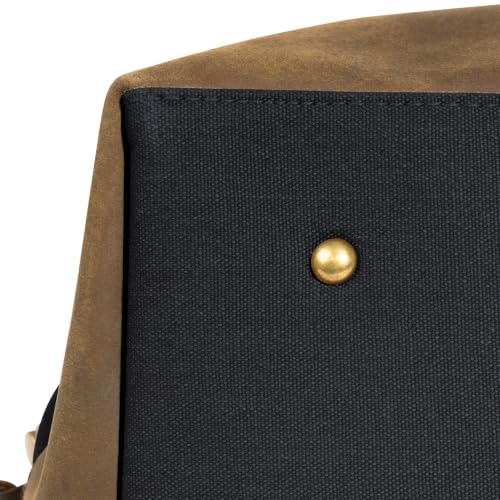 Rothco Extended Weekender Duffle Bag Heavyweight Canvas Travel Bag - color: Black
