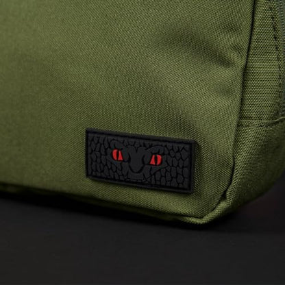 WOLFpak 1.5L Tactical Crossbody Pack 900D Waterproof (Venom Green) - color: Green Venom