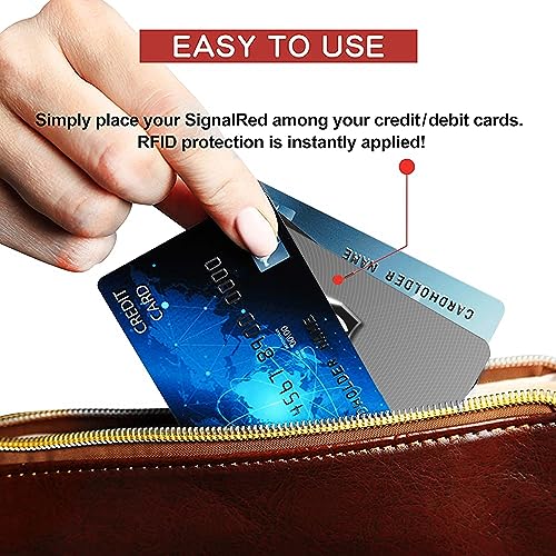 SaiTech IT 5 Pack RFID Blocking Card for Credit Debit ID Card, Grey - color: Grey