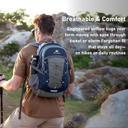N NEVO RHINO Hiking Backpack,20L Waterproof Hiking Outdoor Daypack - color: Royalblue