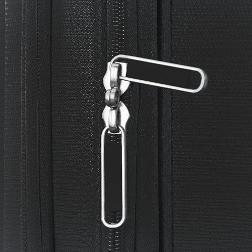 Samsonite UpLIFT Lightweight Large Checked Softside 3-Piece Luggage Set with Spinner Wheels - Expandable - Airline-Approved, Polyester Soft Suitcase for Ultra Light Travel - Black - color: Black, size: 3-Piece Set (CO/MD/LG)
