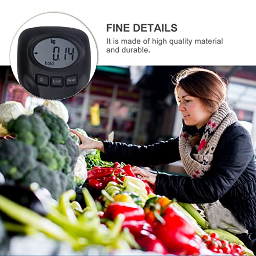 BESPORTBLE Digital Luggage Scale Portable with Backlit LCD Display Handheld Travel Weight Scale for Suitcases and Postal Use Compact Design with Nylon Strap Measures up to 110Lb/50Kg